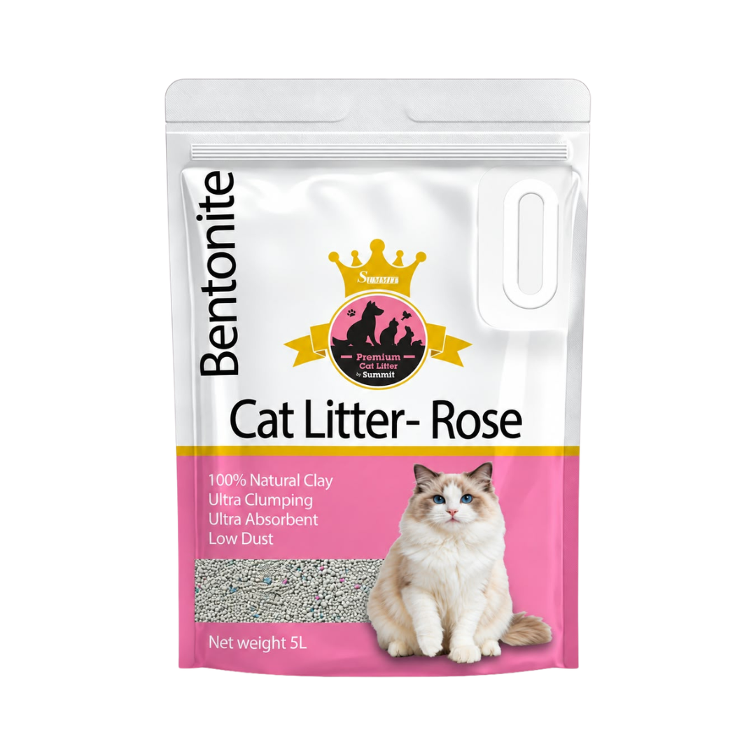 Summit Bentonite Cat Litter (Rose) - 5L