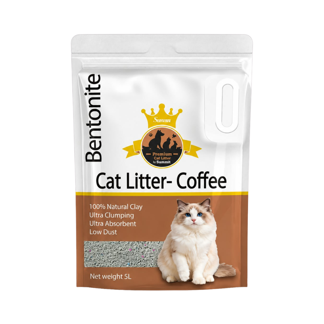 Summit Bentonite Cat Litter (Coffee) - 5L