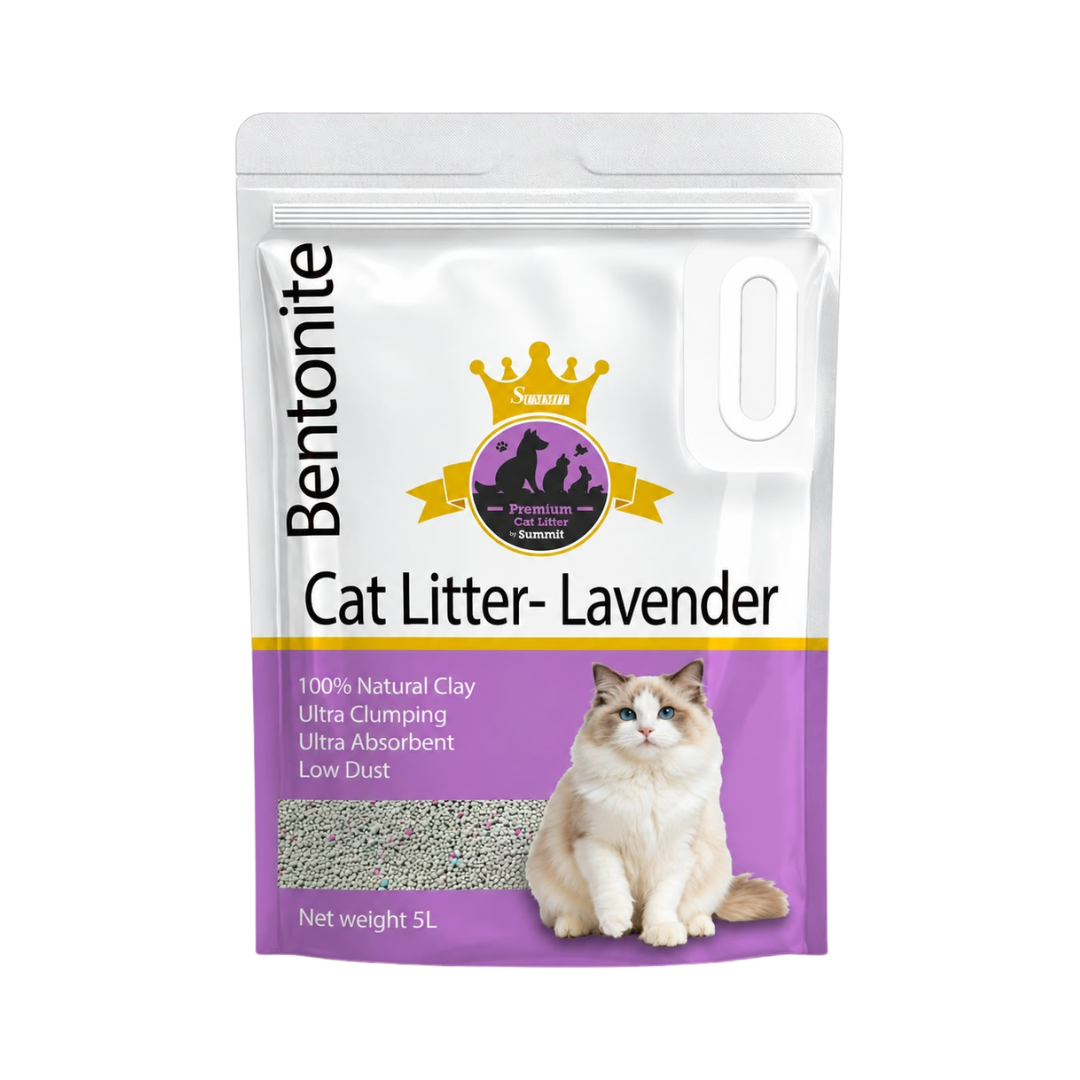 Summit Bentonite Cat Litter (Lavender) - 5L
