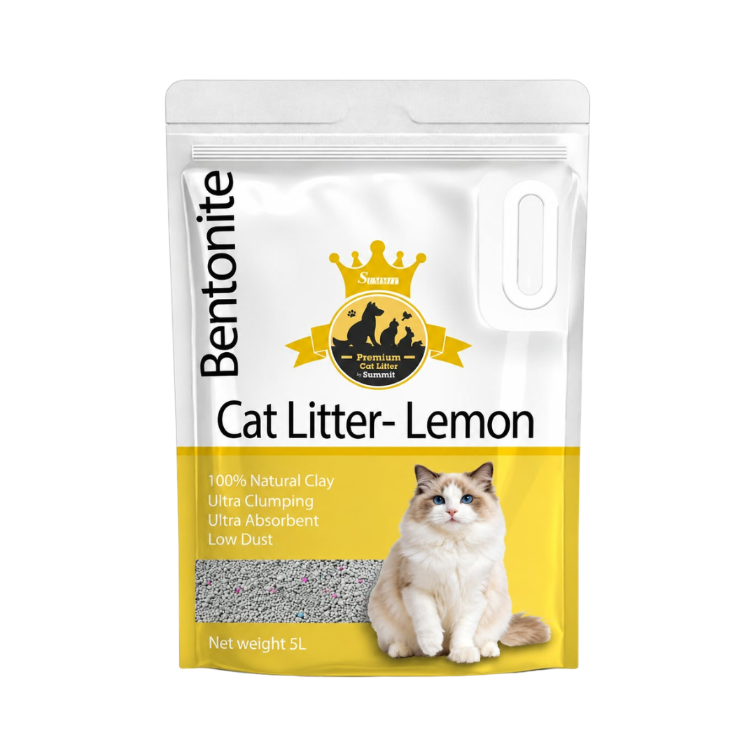 Summit Bentonite Cat Litter (Lemon) - 5L