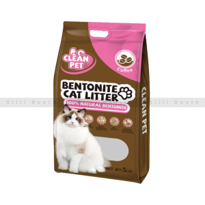 Clean Pet Bentonite Cat Litter (Coffee) - 5L