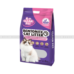 Clean Pet Bentonite Cat Litter (Lavender) - 5L