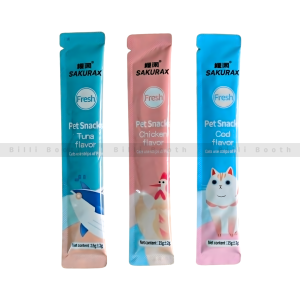 Sakurax Cat Creamy Treat (Chicken, Tuna & Cod) - 15gm