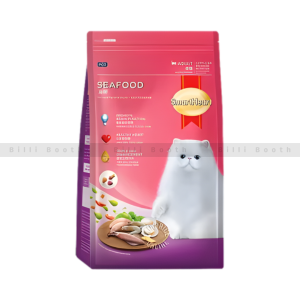 Smartheart Adult Dry Cat Food (Seafood) - 1.2Kg