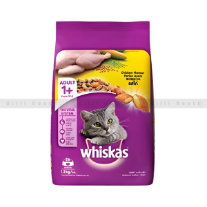 Whiskas Adult Dry Cat Food (Chicken) - 1.2kg