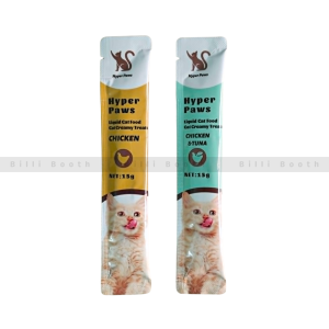 Hyper Paws Cat Creamy Treat (Chicken & Chicken Tuna) - 15gm